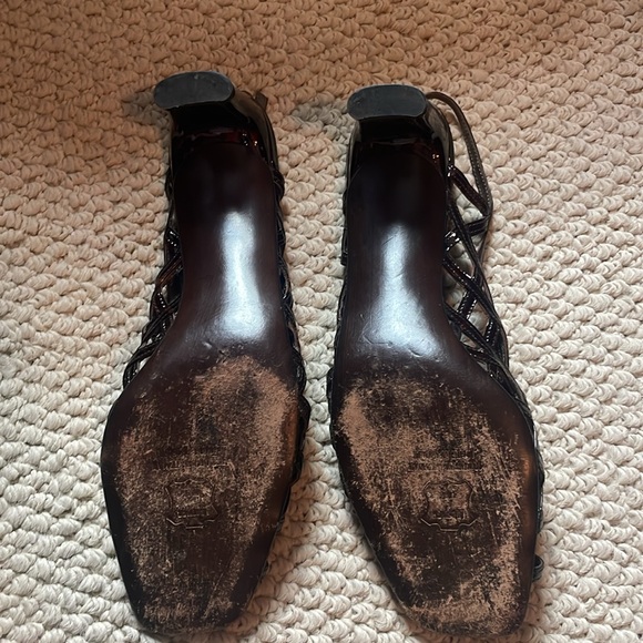 Stuart weitzman —size 8 narrow sling sandals. - Picture 5 of 6